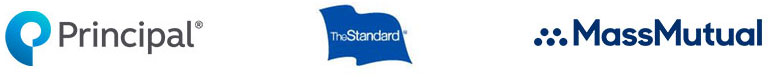 Principal, standard, massmutual logos